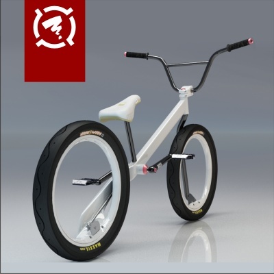 Logo Design Bike on Concept Bmx Hubeless   Montenbaik