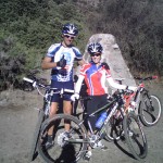 Chichi Garcia y Claus Plaut Rumbo al Tour de France VTT.