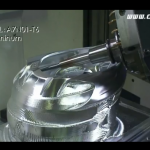 Casco de Aluminio hecho en CNC