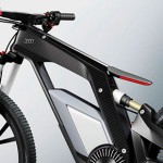 Desde el futuro, la nueva bicicleta eléctrica de Audi