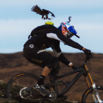 Increíble!!!! Halcon Peregrino persigue a Gee Atherton