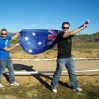 Aussie as Mate (Editor note): Nuestro corresponsal Autraliano Brad Parr y otro amigo Nathan Morris