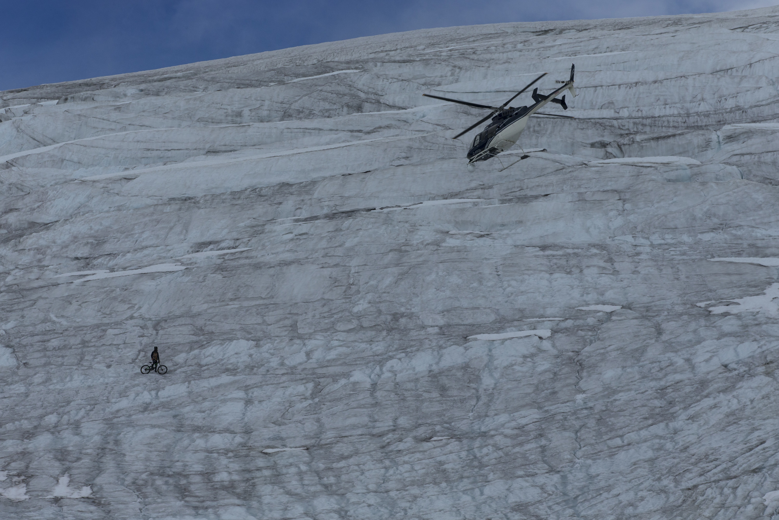 Pemberton Ice cap, British Columbia in July 2014